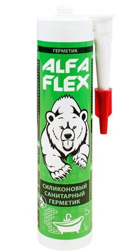 Герметик Alfa Flex белый. Герметик силиконовый Alfa Flex. Герметик Alfa Flex белый тюбик. Герметик каучуковый прозрачный Alfa Flex водостойкий 300 мл.